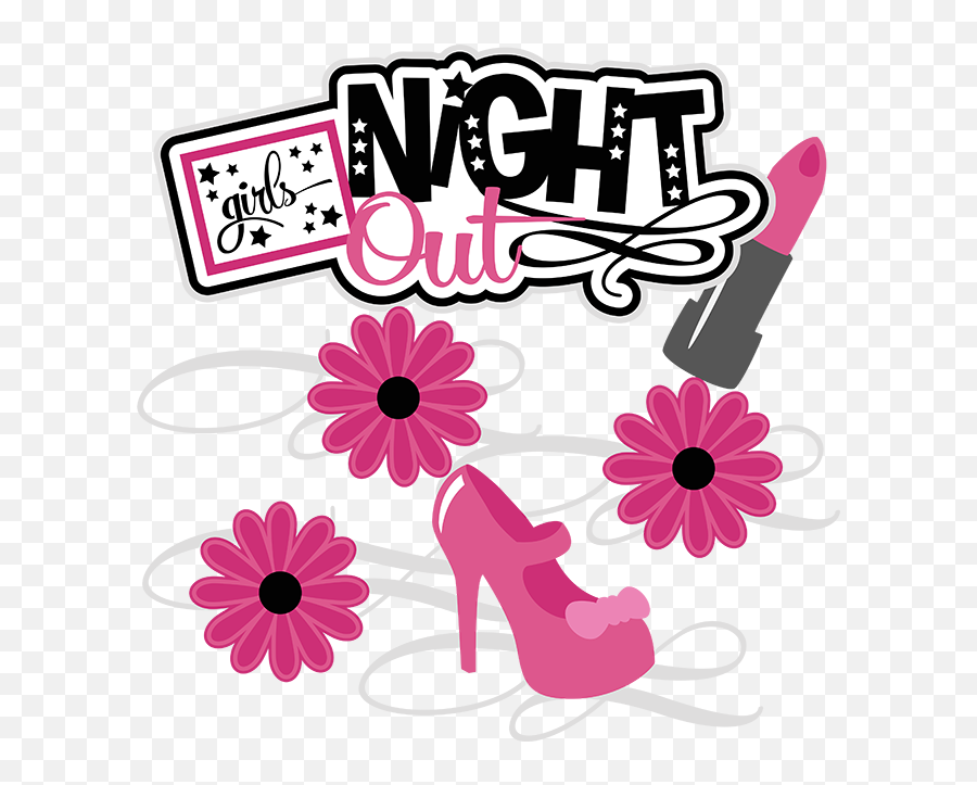 Free Clipart Girls Night Out - Girls Night Out Transparent Png,Ladies Night Png