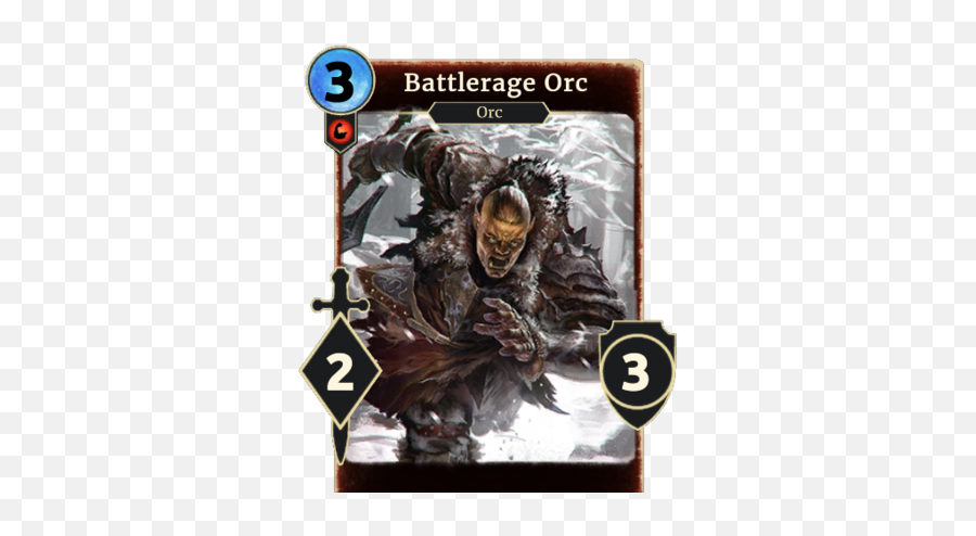 Battlerage Orc - Elder Scrolls Legends Goblin Png,Orc Png