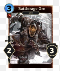 Battlerage Orc - Elder Scrolls Legends Goblin Png,Orc Png