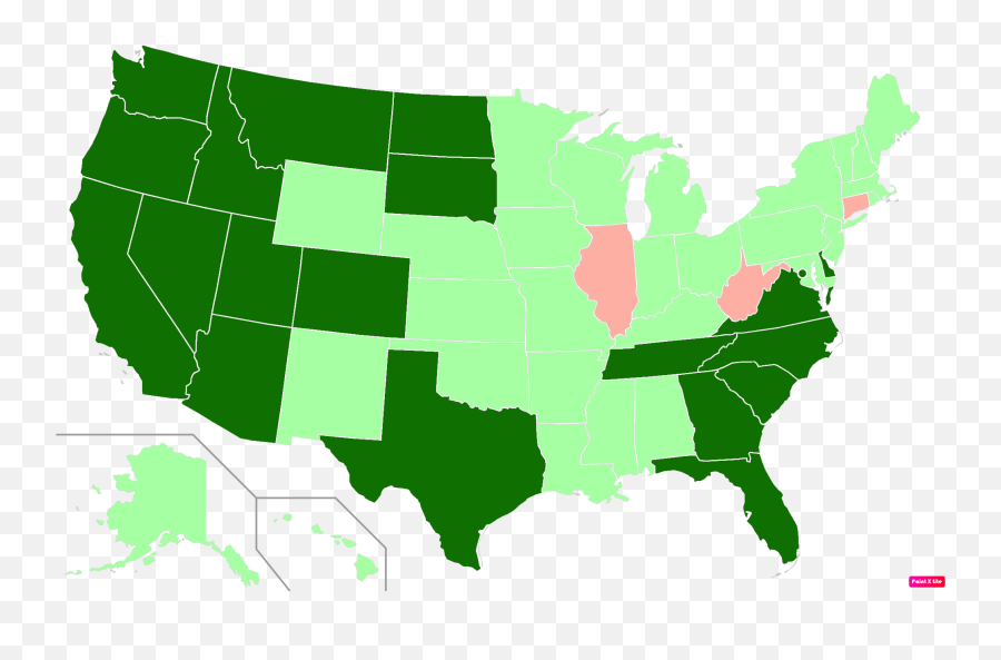 Us States - States That Allow Same Sex Marriage Png,Growth Png