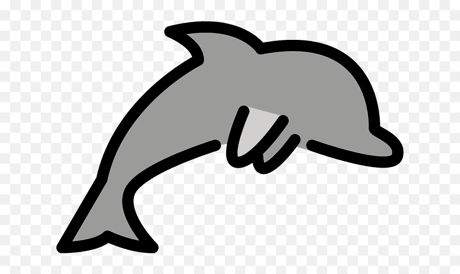 Dolphin Emoji Clipart Free Download Transparent Png - Delfin Emoji,Dolphin Transparent