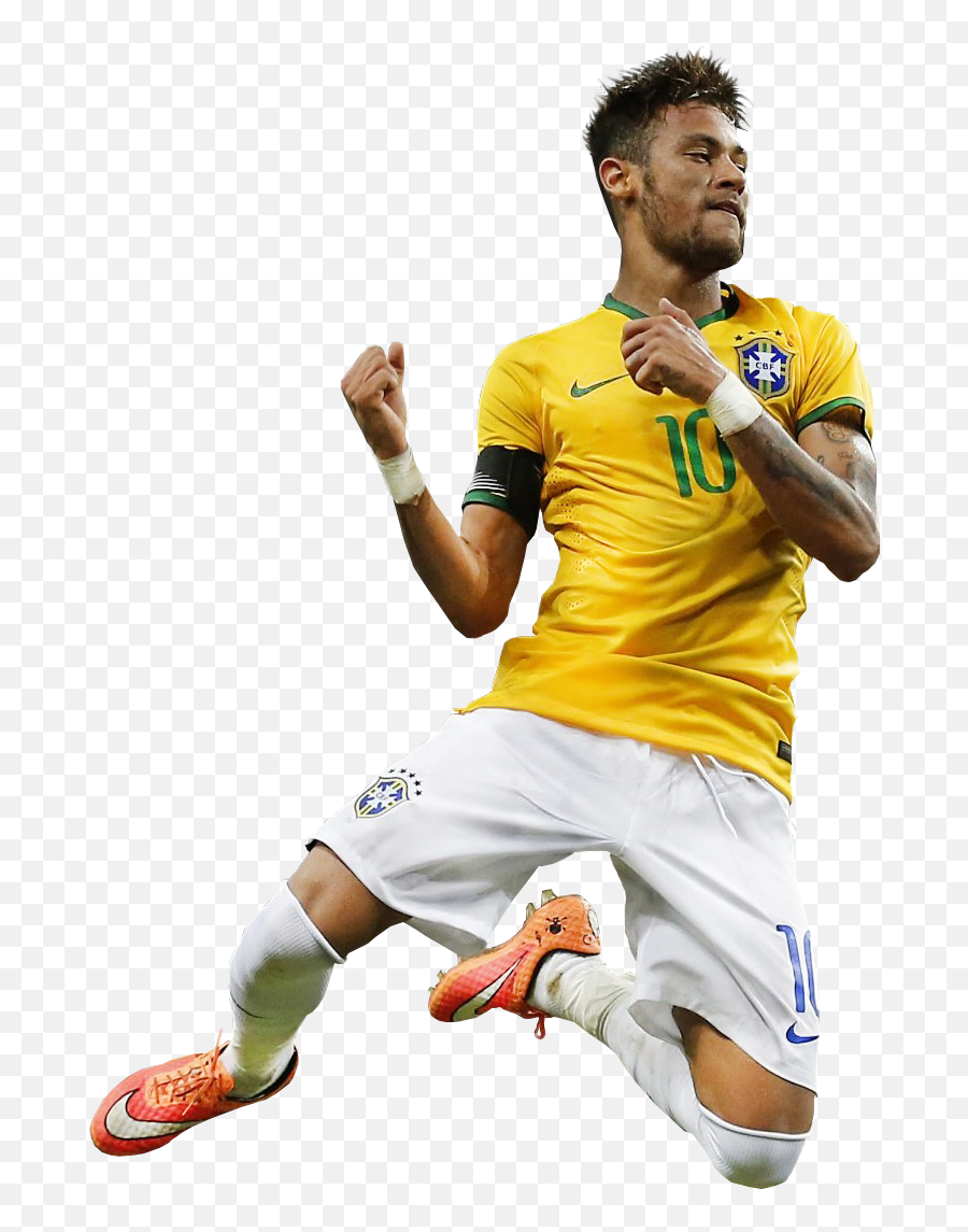 Neymar Football Render - 8825 Footyrenders Neymar Brazil Png,Neymar Png