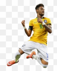 Neymar Football Render - 8825 Footyrenders Neymar Brazil Png,Neymar Png