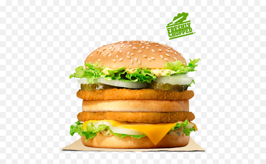 Download Free Png King Whopper Hamburger Big Fries - Burger King Menü Big King,Whopper Png