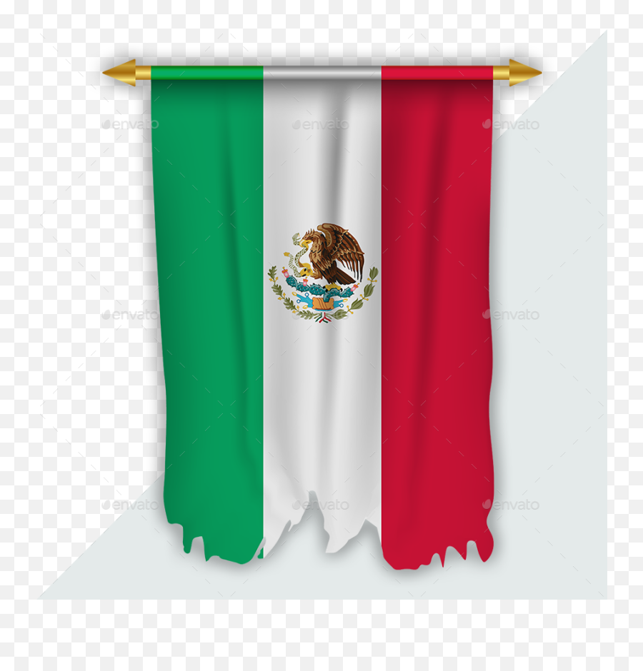 Mexico Flag In Various Shapes - Mexico Flag Png,Mexico Flag Transparent