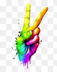 Download Hand Sign Of Peace - Full Size PNG Image PNGkit Png