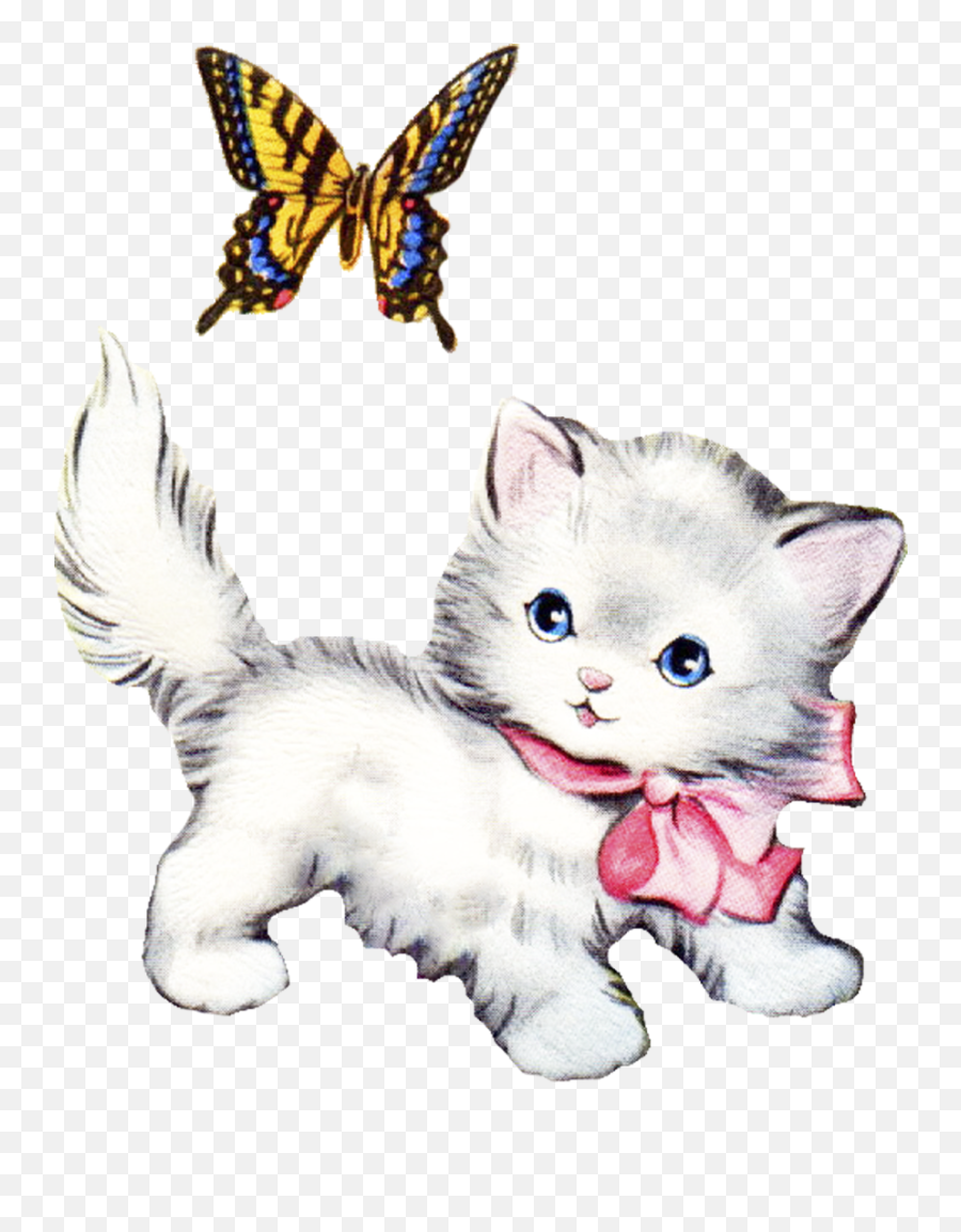 Clipart Png Cat Cartoon - Wildflower Kittens Case Iphone Xr,Kitten Png