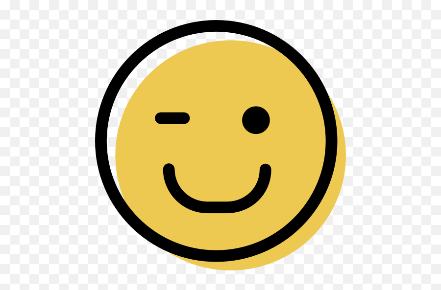 Wink Emoticon Emo Free Icon Of Color Emoticons Assets - Icono Guiño Png,Wink Emoji Transparent