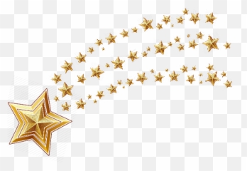 Christmas Stars Glitters Transparent Cartoon - Jingfm Christmas Stars Clipart png