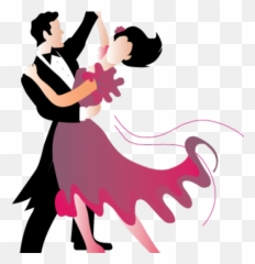 Dancing Clipart Ballroom Dance - Foxtrot Dance Png Cha Cha Dance Background,Salsa Png