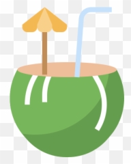 Coconut Water - Free food icons Png