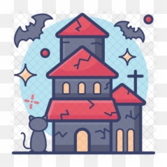 Haunted House Icon - Restaurante Marisco Png,Haunted House Png