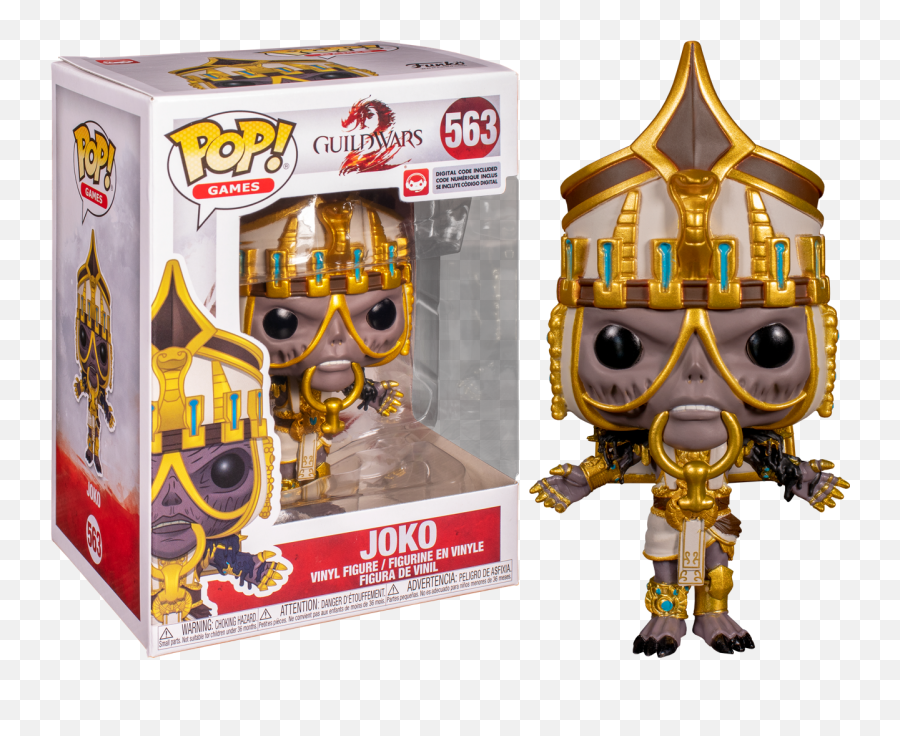 Funko Pop Guild Wars 2 - Joko 563 Guild Wars Joko Pop Vinyl Png,Guild Wars 2 Logo Transparent