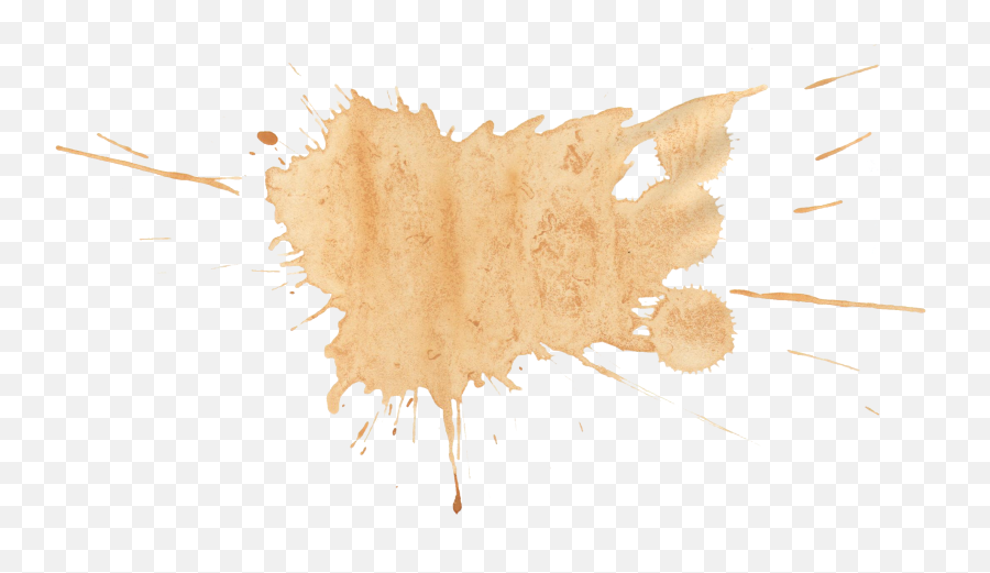 18 Brown Watercolor Splatter - Ink Transparent Brown Splatter Png,Yellow Splash Png