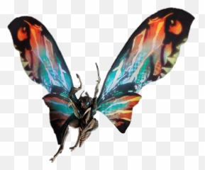 Godzilla Mothra Sticker - Mothra Transparent Png,Mothra Png