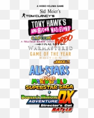 Hideo Kojima Png - Tony Hawk American Wasteland,Tony Hawk Png