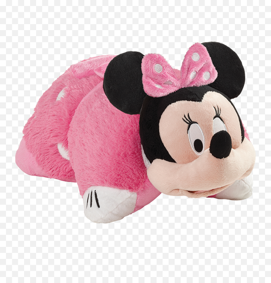 Disney Pink Minnie Mouse Pillow Pet - Minnie Mouse Pillow Pet Png,Minnie Mouse Face Png
