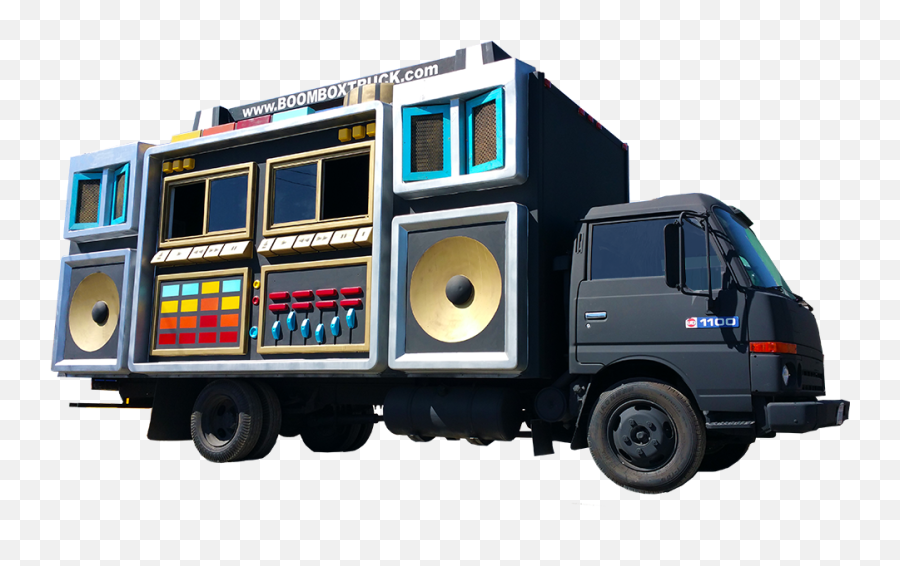 Dj Audio U2013 Ems Attractrions - Dj Truck Png,Boom Box Png