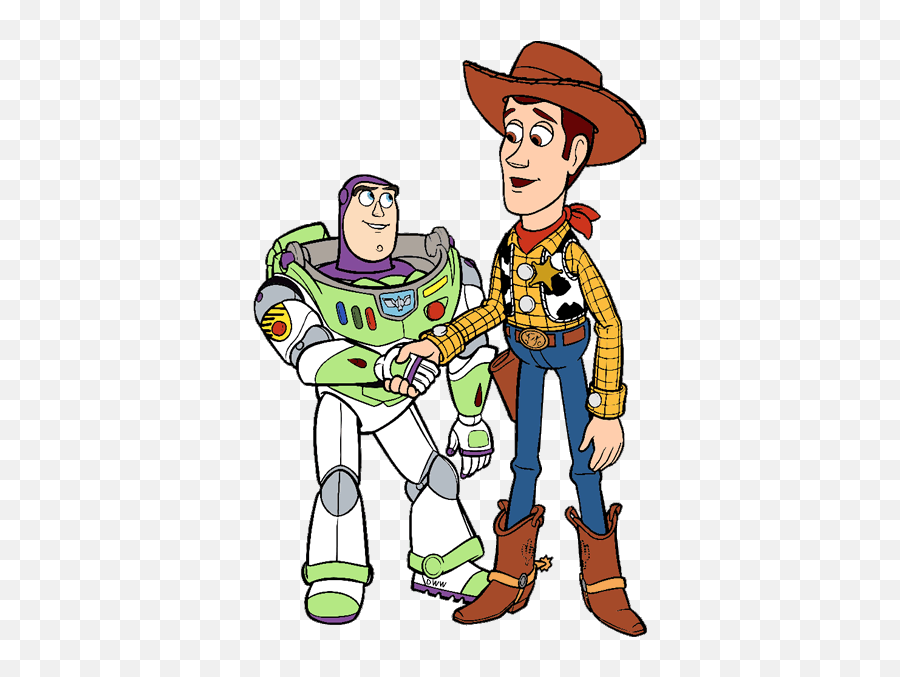 Woody Toy Story Clipart Station - Toy Story Woody And Buzz Cartoon Png,Woody Toy Story Png