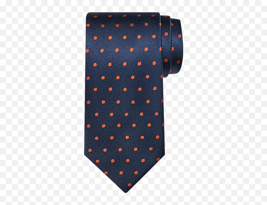 Tommy Hilfiger Narrow Tie Orange Dot - Solid Png,Tommy Hilfiger Icon Collection