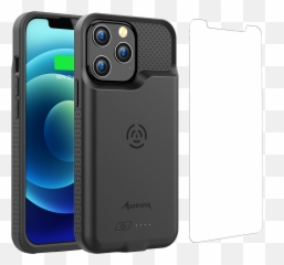 Bx13 Flextop Battery Case For Iphone And Pro With Wireless Charging 61 Inch - Black Iphone Max png
