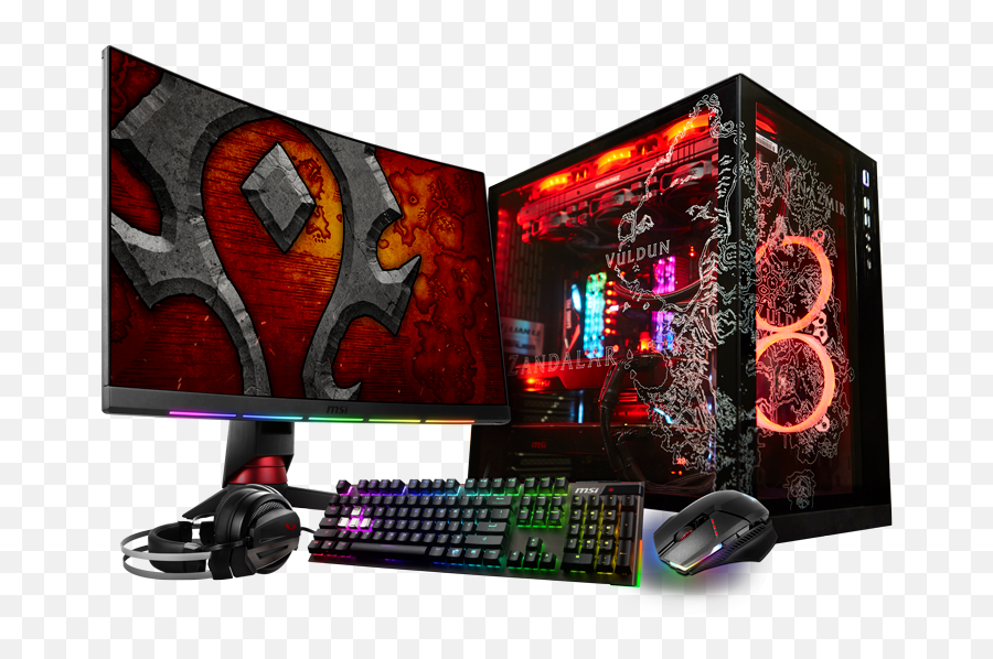 Msi Usa - Gaming Pc Full Setup Png,Stealth Icon Wow