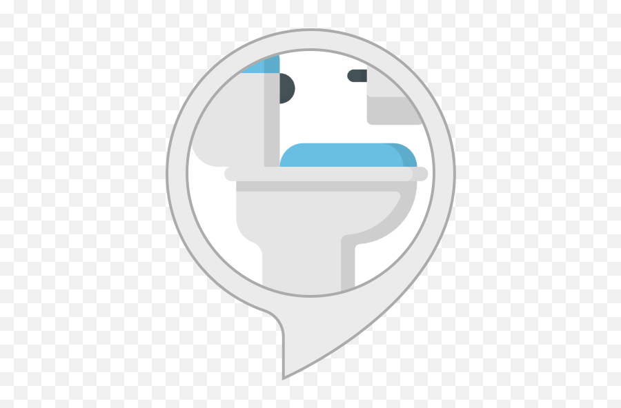 Amazoncom Bathroom Sidekick Alexa Skills - Circle Png,Bathroom Sign Png