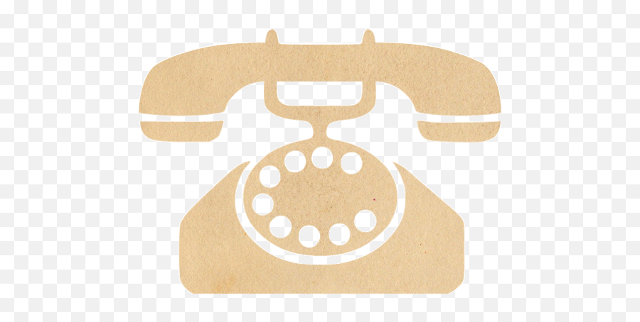 Vintage Paper Phone 9 Icon - Free Vintage Paper Phone Icons Phone Symbol For Landline Png,Phone Icon Vector Free