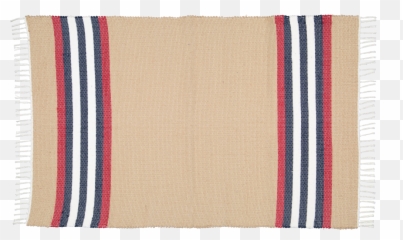 Cotton Dhurrie Dark Stone With Red Stripe - Wool Png,Red Stripe Png
