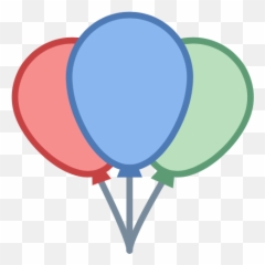 Party Balloons Icon - Globoflexia Pmg png