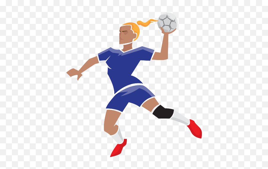 Handball Sport Olympic Olympics Player Free Icon - Icon Handball Png,Soccer Player Icon Png