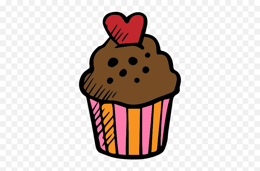 Cupcake Icon - Page 4 Clipart Best Clipart Best Hand Drawn Cupcake Icon Png,Cupcake Icon Png