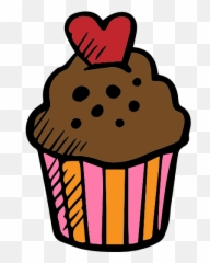 Cupcake Icon - Page 4 ClipArt Best Hand Drawn Cupcake png