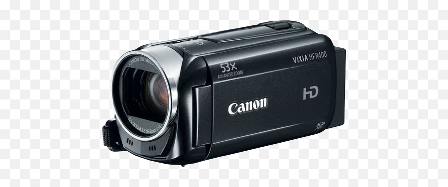 Canon Vixia Hf R400 Hd 53x Advanced Zoom Camcorder Home - Canon Legria Hf R406 Png,Camcorder Png