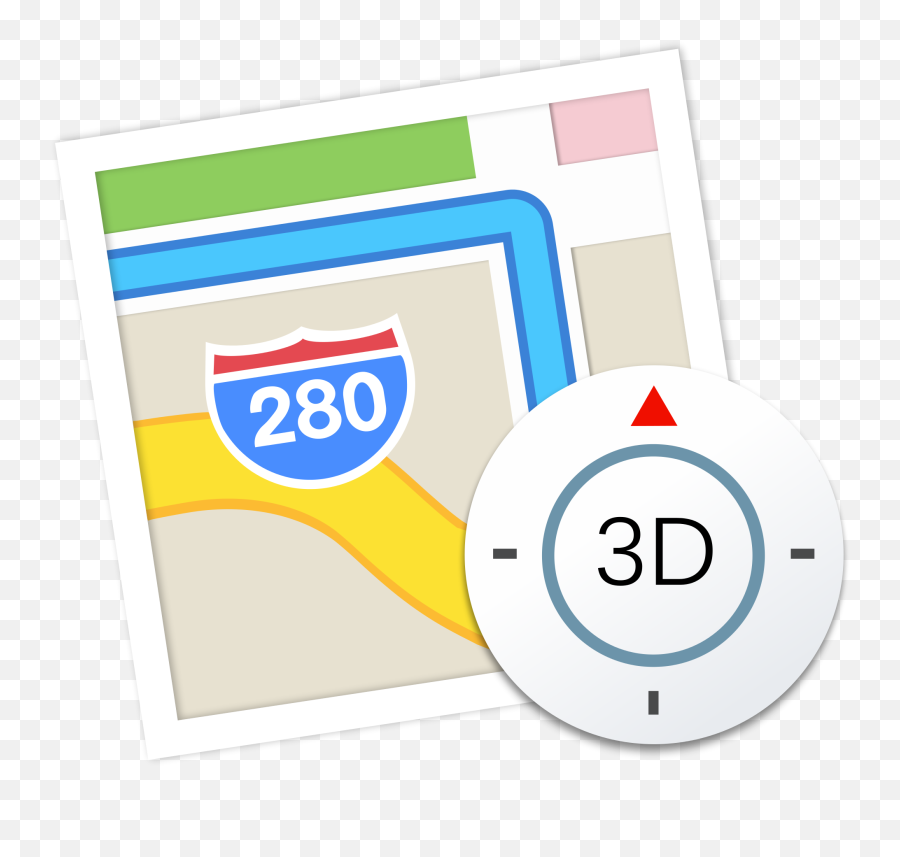 Apple Actualiza Sus Mapas Con 7 Nuevas Vistas Flyover - Mac Maps Icon Png,Flyover Icon