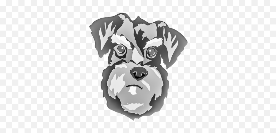 Schnauzer Dog Face By Frenchtoastygood Inktale Png