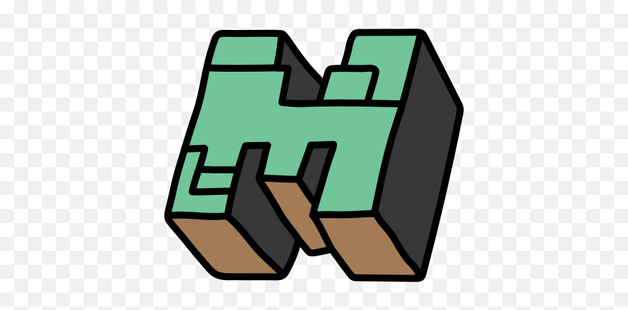 Minecraft Logo Icon In Doodle Style - Minecraft Logo Png,Minecraft Heart Icon Png