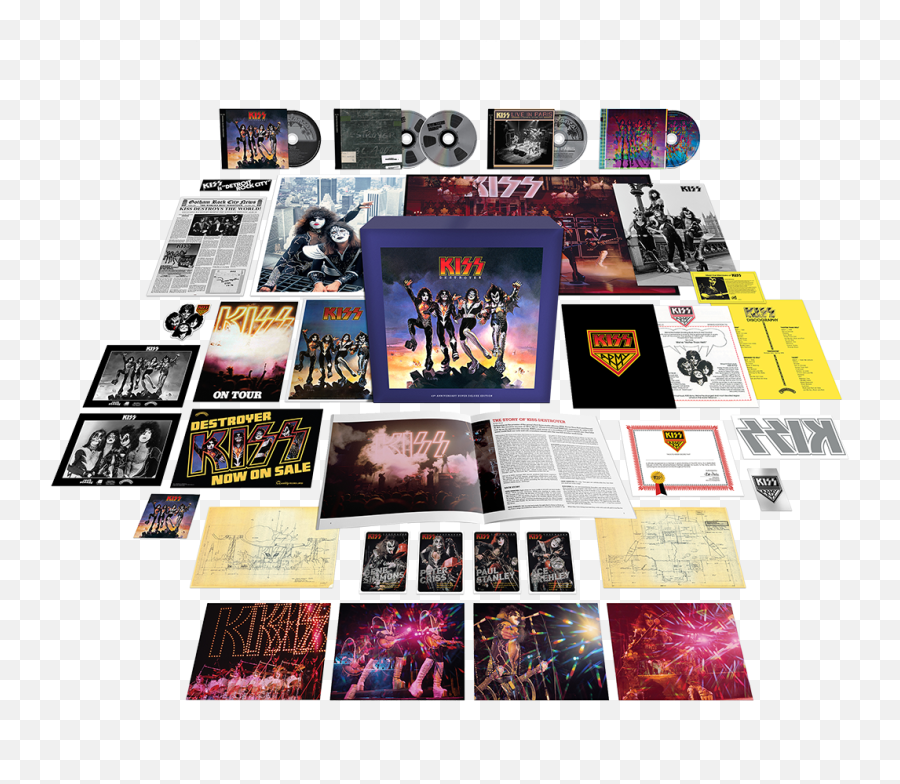 Review Kiss Destroyer 45th Anniversary Super Deluxe Edition Png Future Icon Status Tracklist