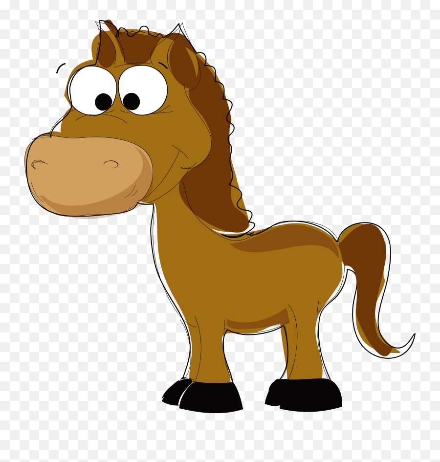 Horse - Cartoon Horse Png,Caballo Png