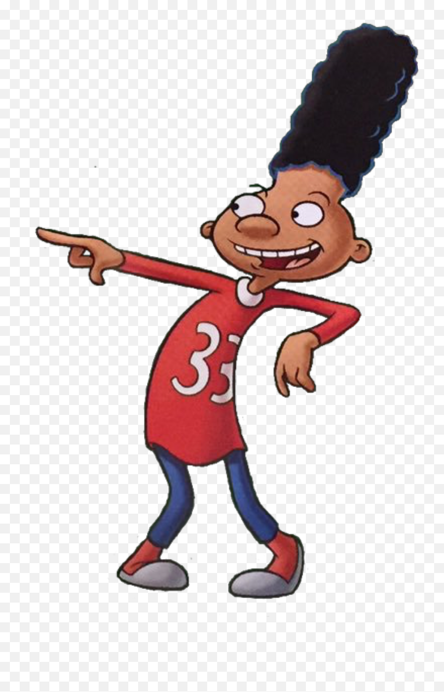 Gerald Johanssen - Black Kid From Hey Arnold Png,Hey Arnold Png