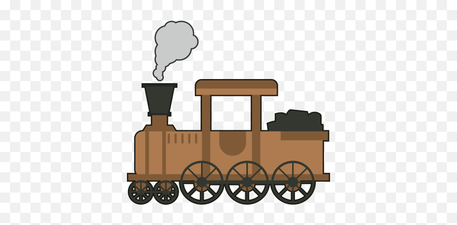 Trai Png And Vectors For Free Download - Train With Coal Cartoon,Rail Png