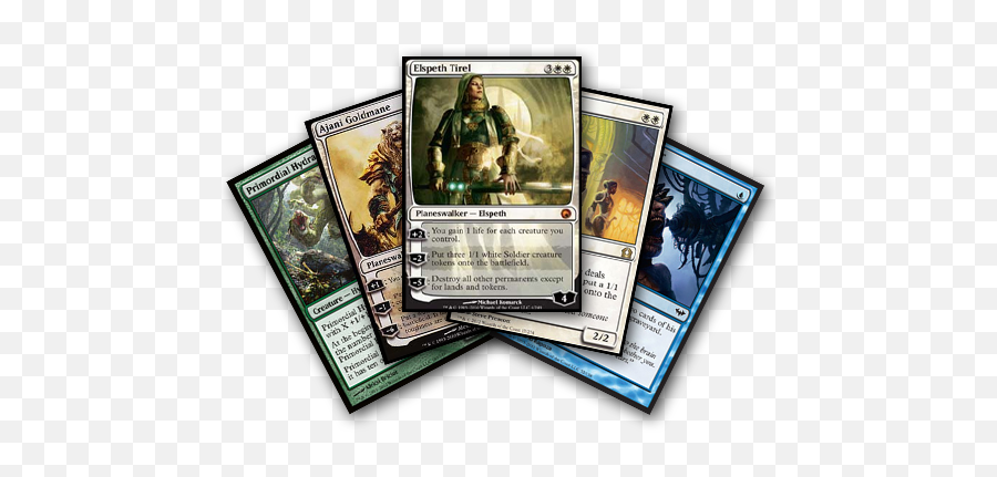 Magic Cards Transparent Png Clipart - Call Of Duty Card Game,Magic The Gathering Png