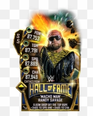 Macho Man Randy Savage - Wwe Supercard Season 1 Debut Wwe Supercard Last Man Standing Template Png,Macho Man Png