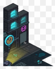 Cyberpunk 2015 Furniture - Page 2 Ragezone Mmo Habbo Cyberpunk Hotel View Png,Cyberpunk Png