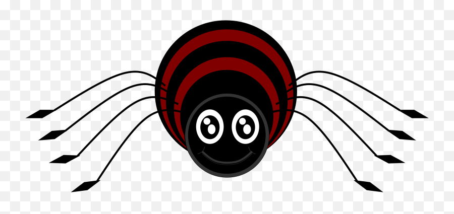 Vector Clip Art - Animated Cartoon Spider Png,Cute Spider Png