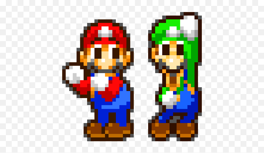 Luigi Gifs Wifflegif - Mario And Luigi Dancing Gif Png,Pixel Mario Transparent