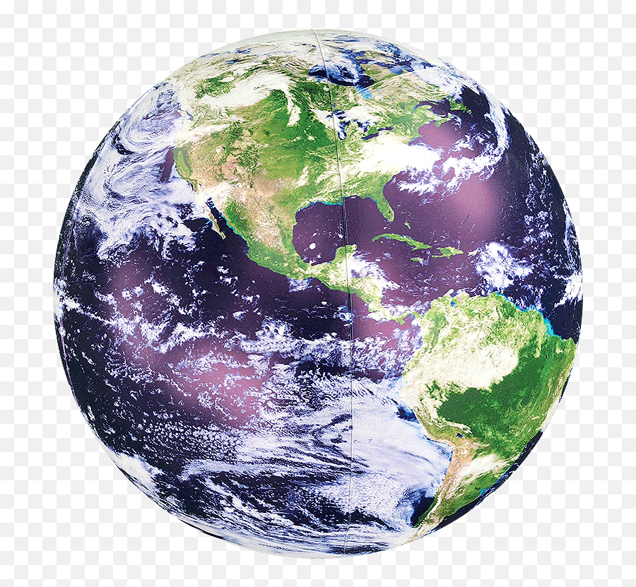Purple Globe Png - 16inch Diameter Astro Earth Globe Beach Planeta Pamant Imagini,Beach Balls Png