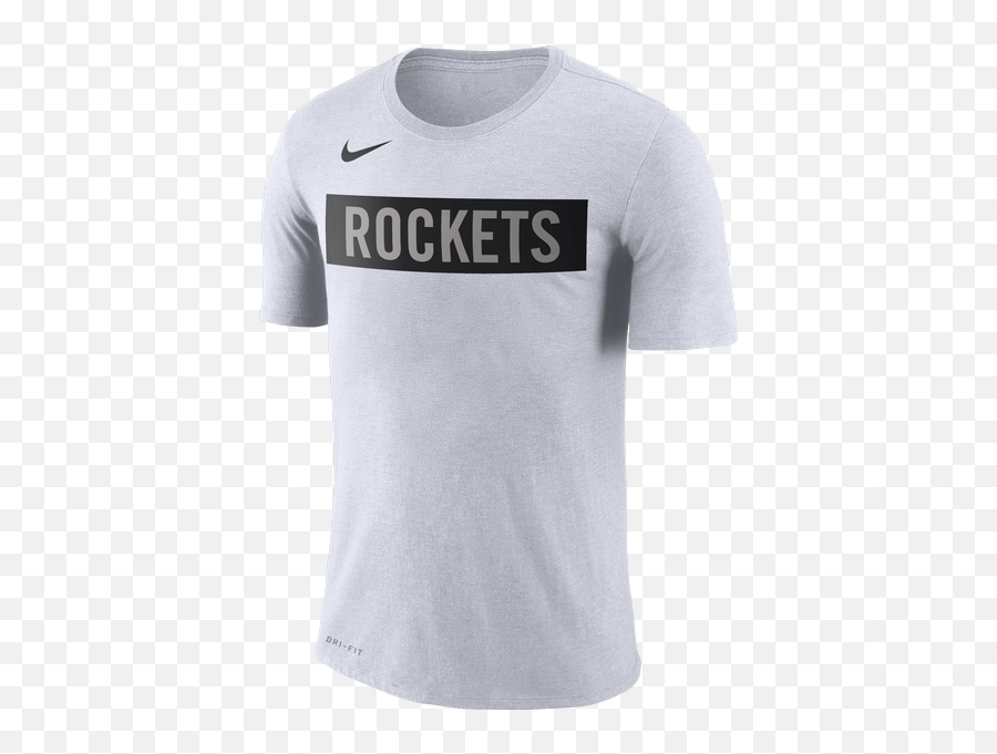 Nike Nba Houston Rockets Logo Dri - Fit Tee For 3000 Men Rockets Nike White Black Tshirt Png,Houston Rockets Logo Png