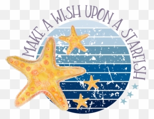 Starfish Wishes - Beach Sublimation Design Png Printable File Clipart Starfish,Wish Png