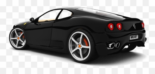Hd Black Ferrari Png Pic - Black Ferrari Png,Ferrari Png